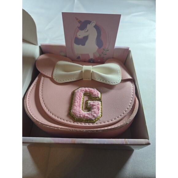 Birthday Gifts for 3 4 5 6 7 8 Year Old Girl Initial Toddler Girls Purse Kids - Picture 1 of 1
